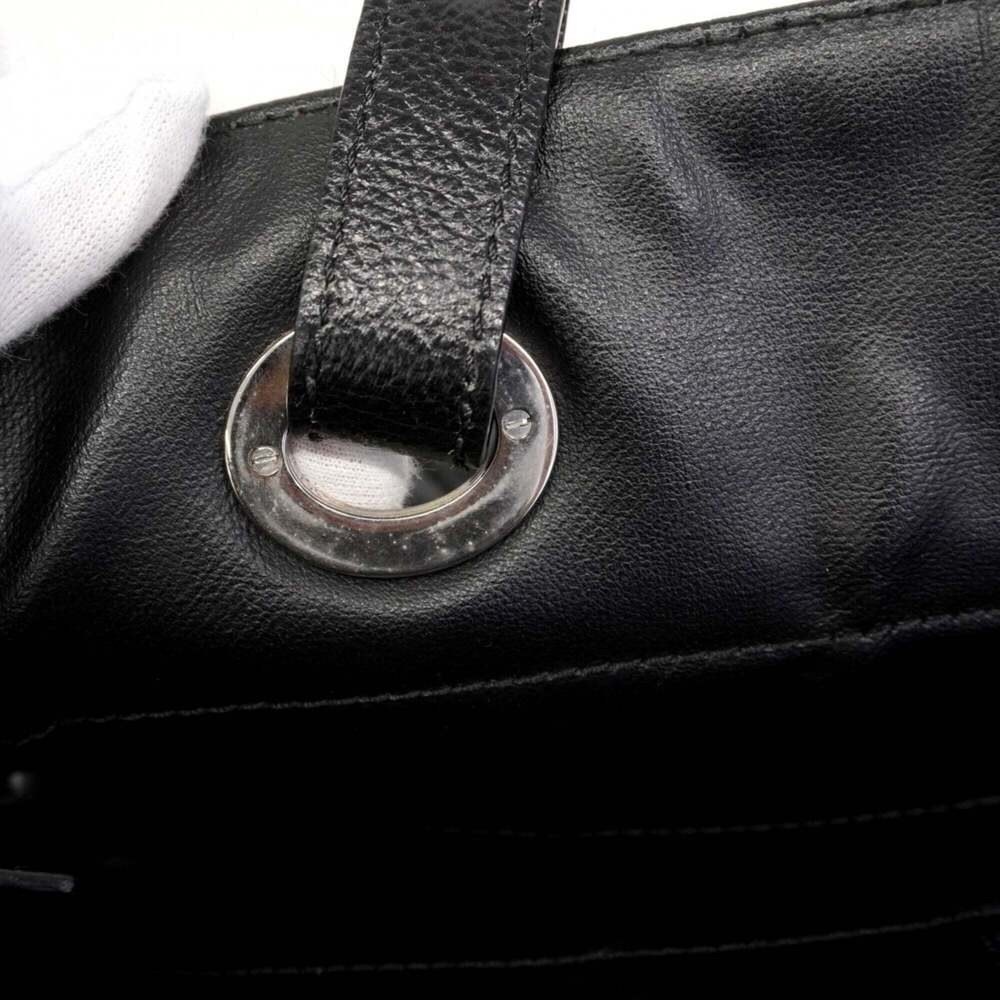 CHANEL Black Canvas Tote Bag - Picture 8 of 10